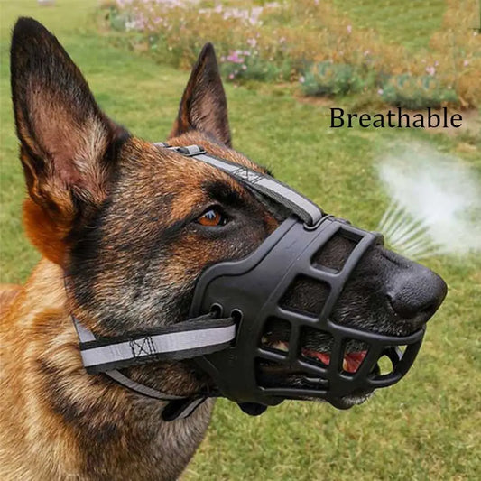 Silicone Comfy Breathable Basket Muzzles